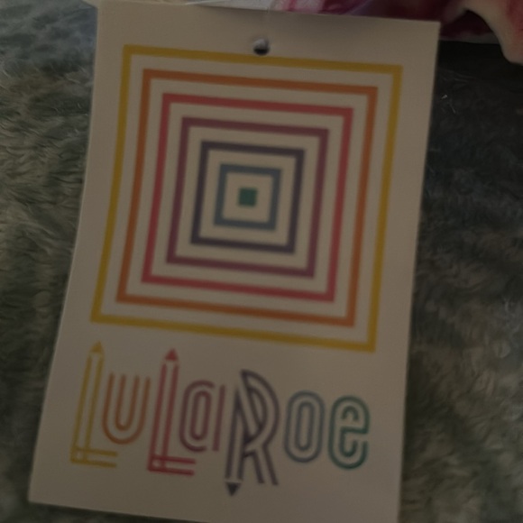 LuLaRoe Roxanne Snap Tank / Sleeveless Women's 3X Pink and White Tie-Dye - NWT - Picture 4 of 5